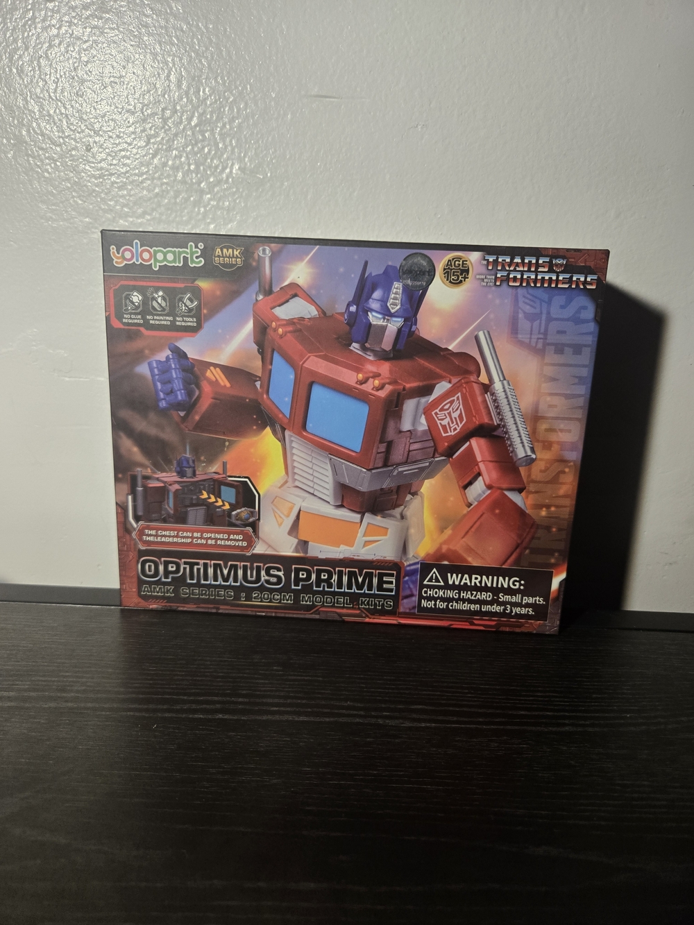 Optimus Prime Kids Toy - Red/Blue
